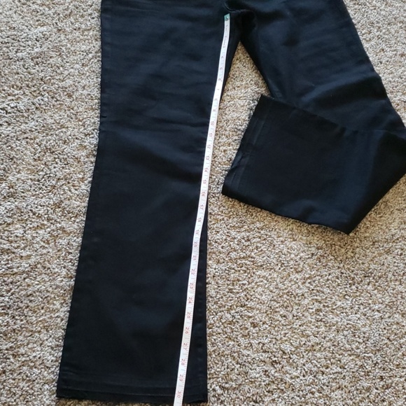 NWT Lucky Brand Black Sweet Boot Jeans Sz 12/31 A - Picture 7 of 8